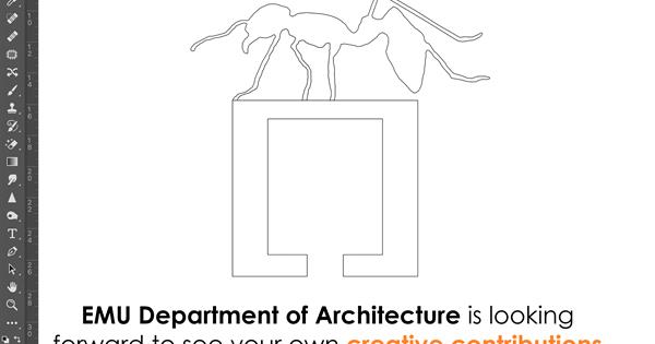 Draw Department of Architecture logo in your style!