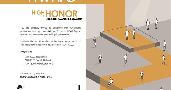 High Honor & Honor Ceremony 