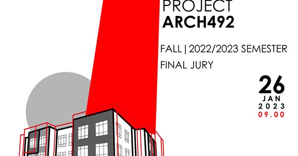 ARCH492 Graduation Project Final Jury