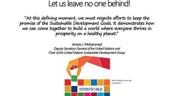 ‘CALL FOR ACTION: We are SDGs!’