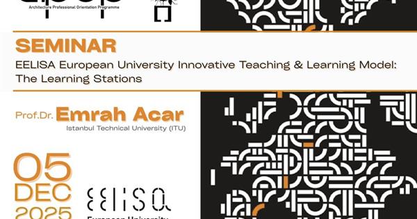 EELISA European University Innovative Teaching & Learning Model: The Learning Stations.