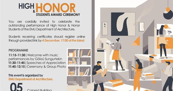 High Honor and Student award ceremony