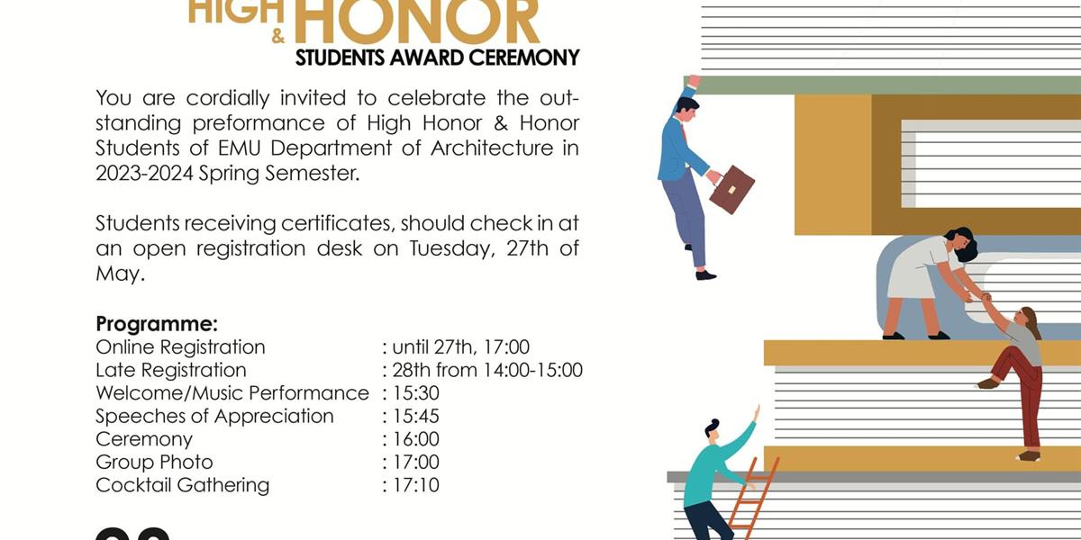 2023 - 2024 Spring Honor/High Honor Ceremony